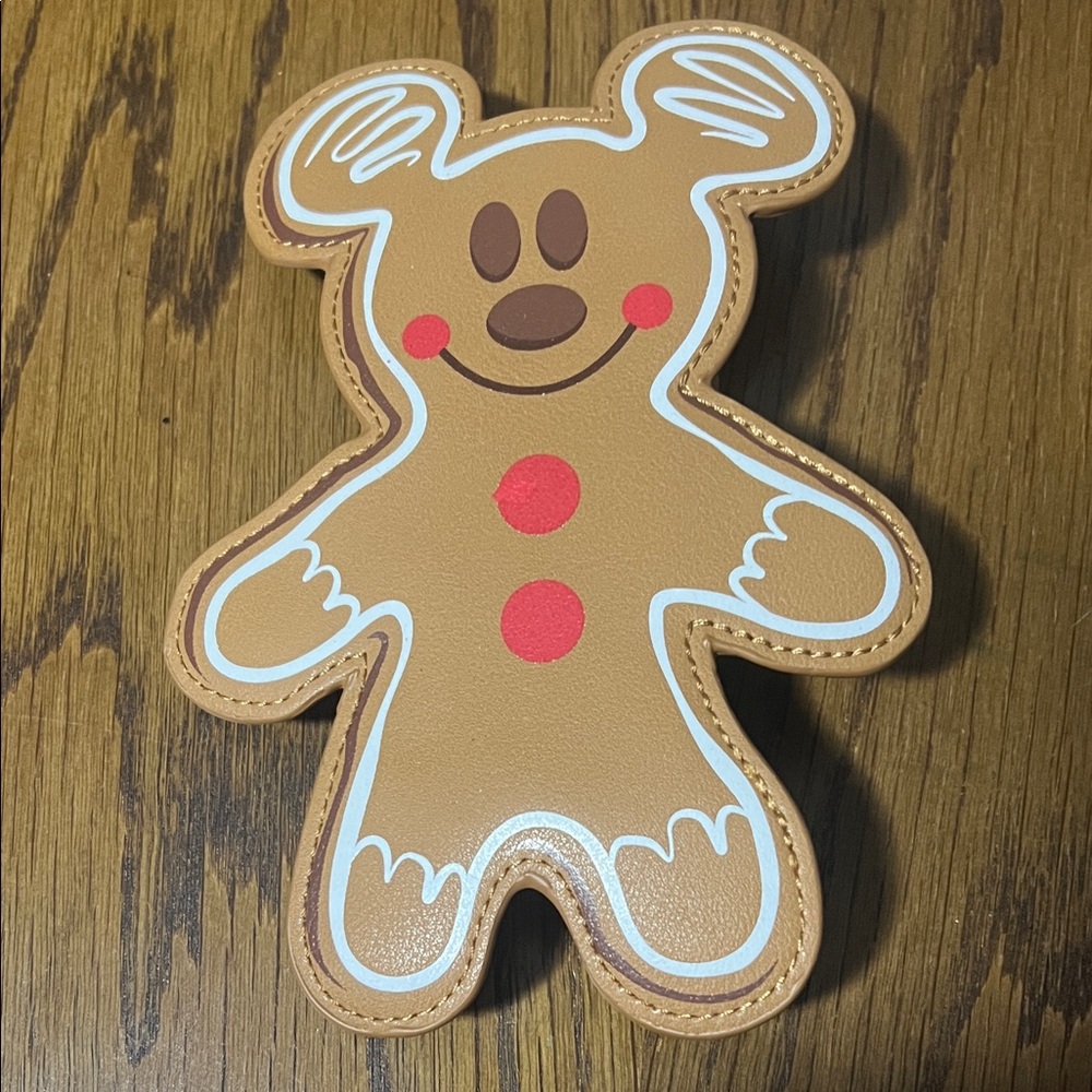 Disney Gingerbread Man Shaped Bag